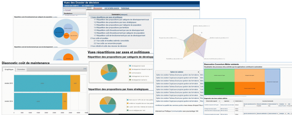 Cartographies dossier de décision