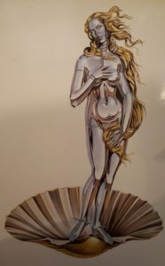 Venus robotique - peinture de Hajime soramaya